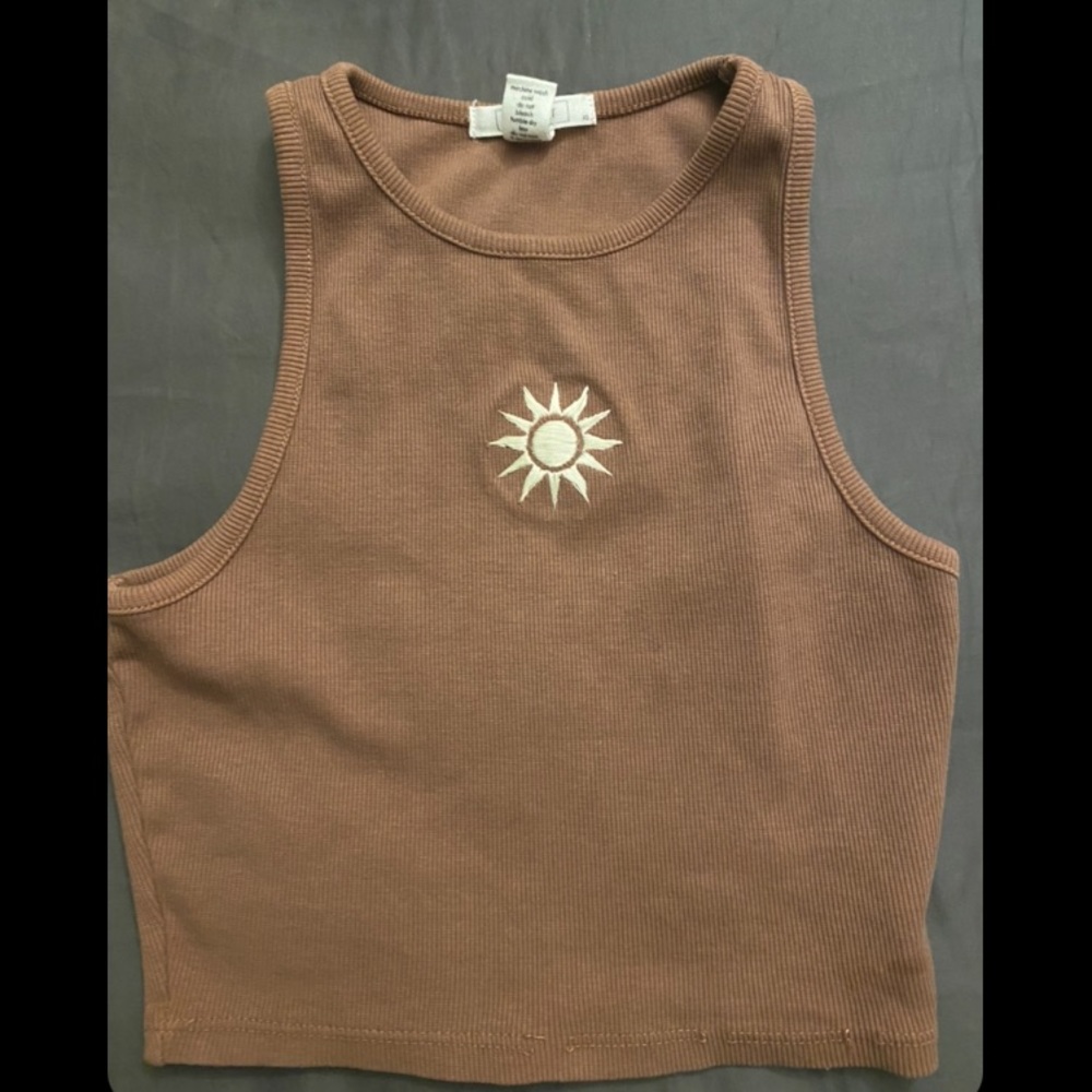 Knitted Sun Brown top
